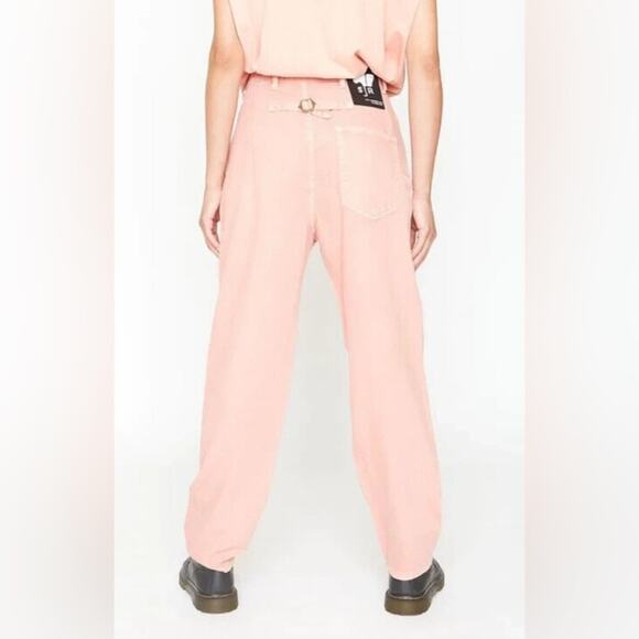 Utility SANDRINE ROSE X FREE PEOPLE Palm Embroidered PETAL 27 Wide leg H… - Picture 5 of 5